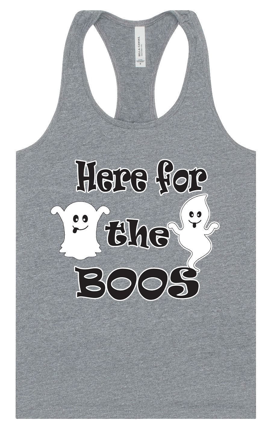 Here for the Boos Women's Racerback Tank