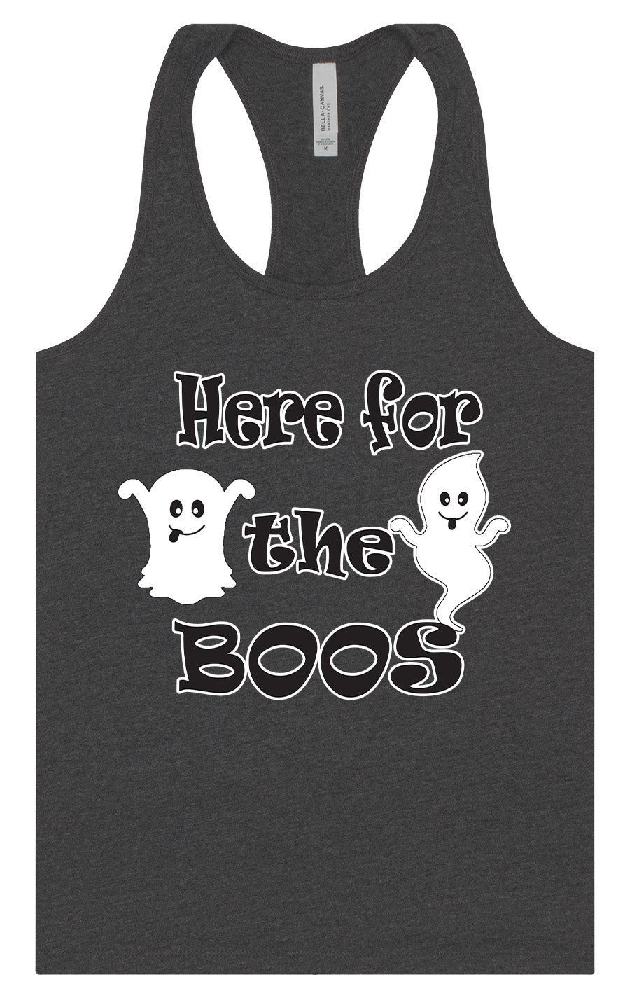 Here for the Boos Women's Racerback Tank