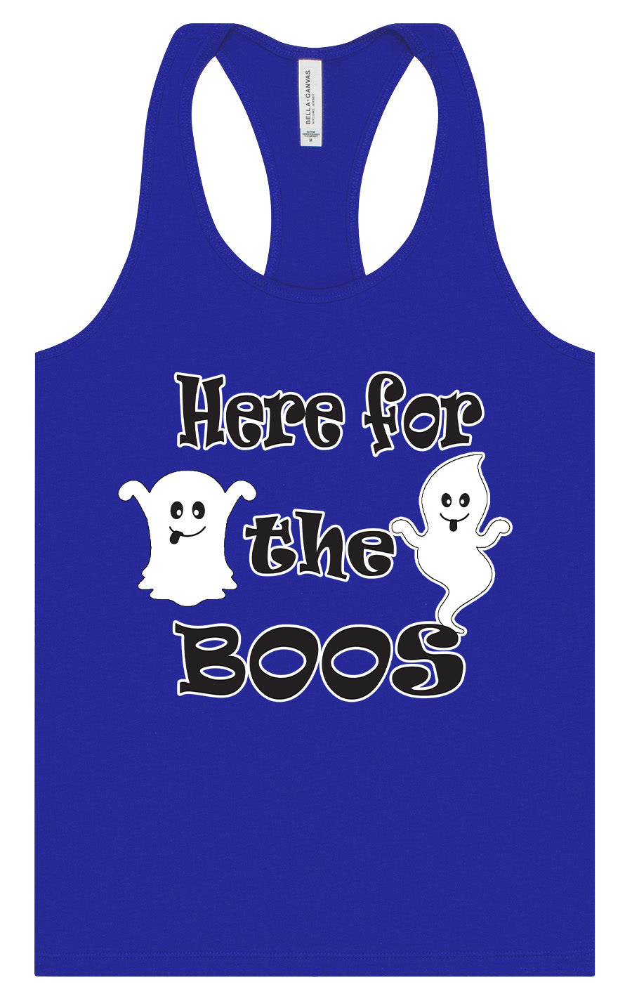 Here for the Boos Women's Racerback Tank