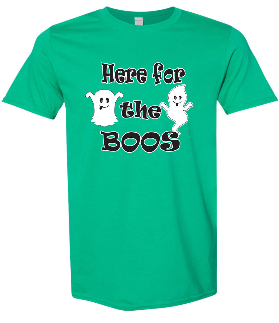 Here for the Boos Adult Gildan Soft Shirt