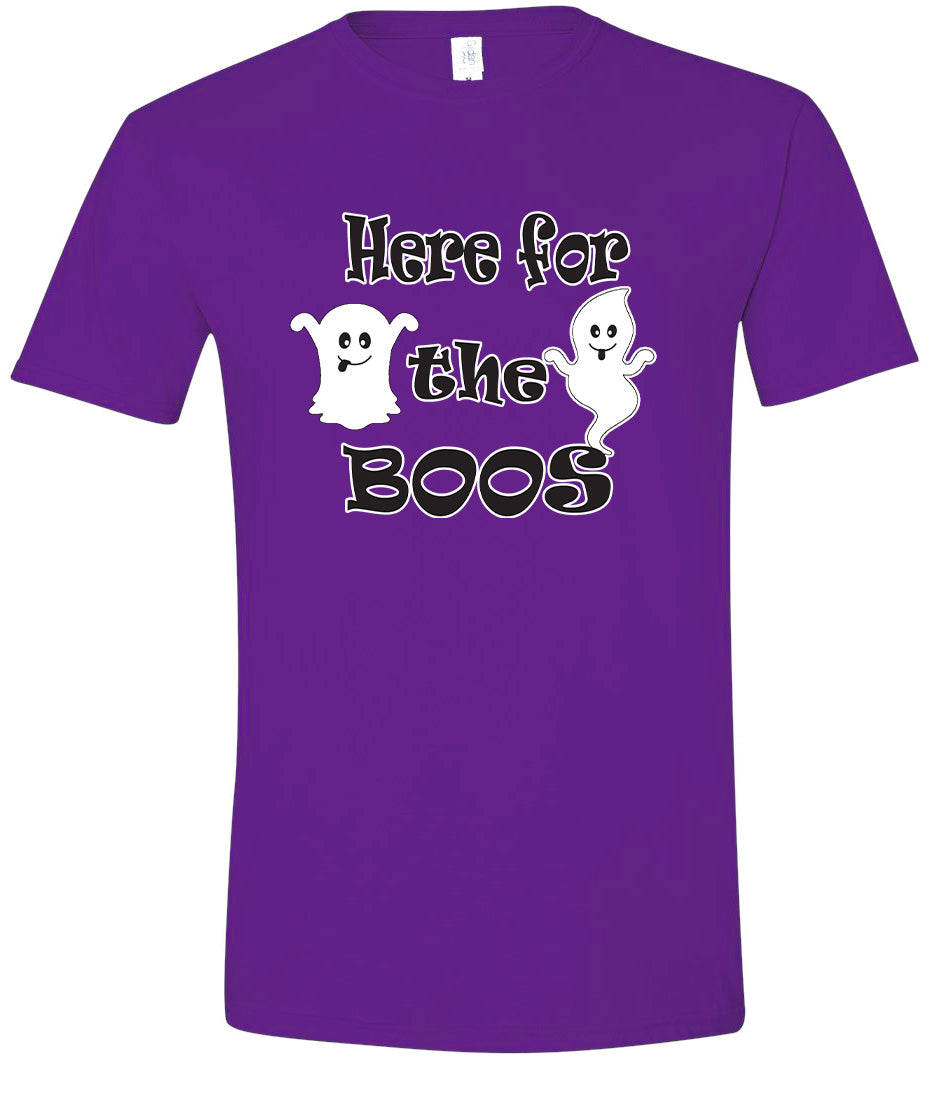 Here for the Boos Adult Gildan Soft Shirt