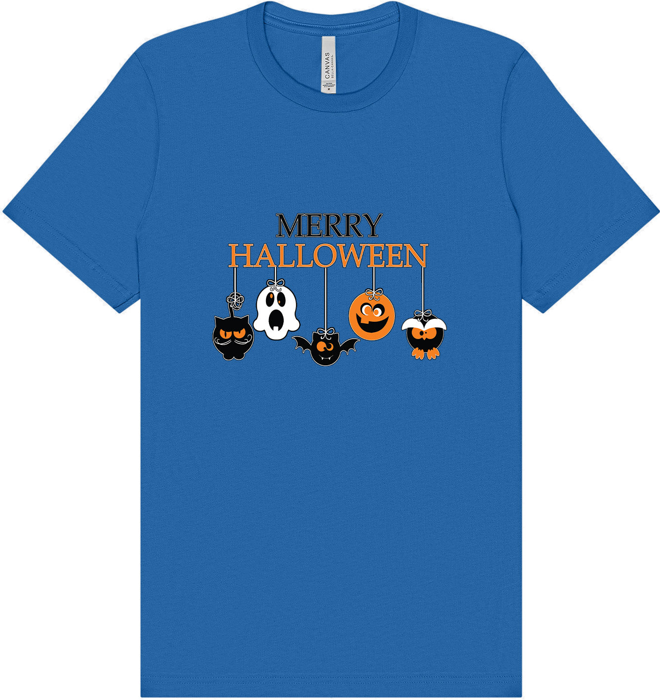 Merry Halloween Adult Bella Canvas Shirt