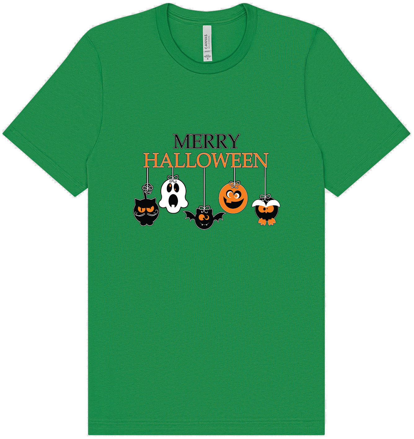 Merry Halloween Adult Bella Canvas Shirt