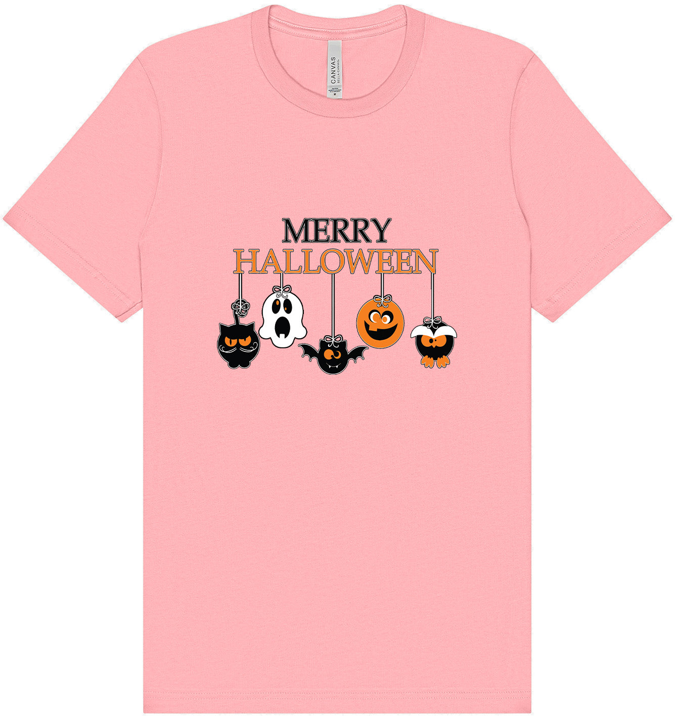 Merry Halloween Adult Bella Canvas Shirt