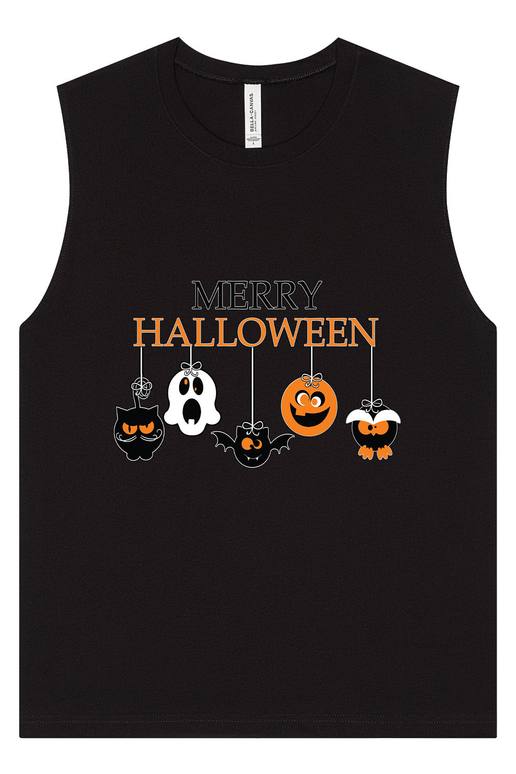 Merry Halloween Muscle Tank