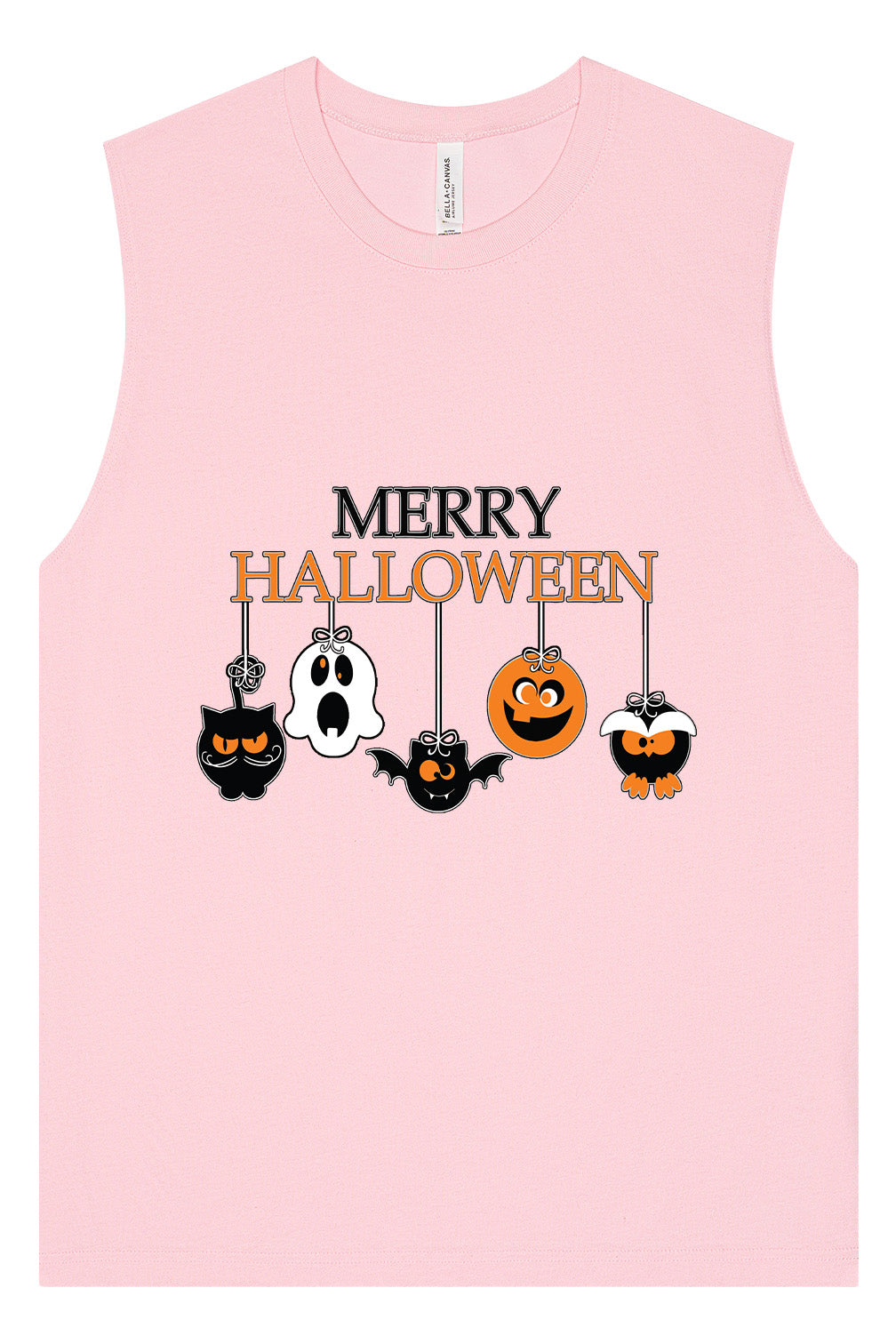 Merry Halloween Muscle Tank