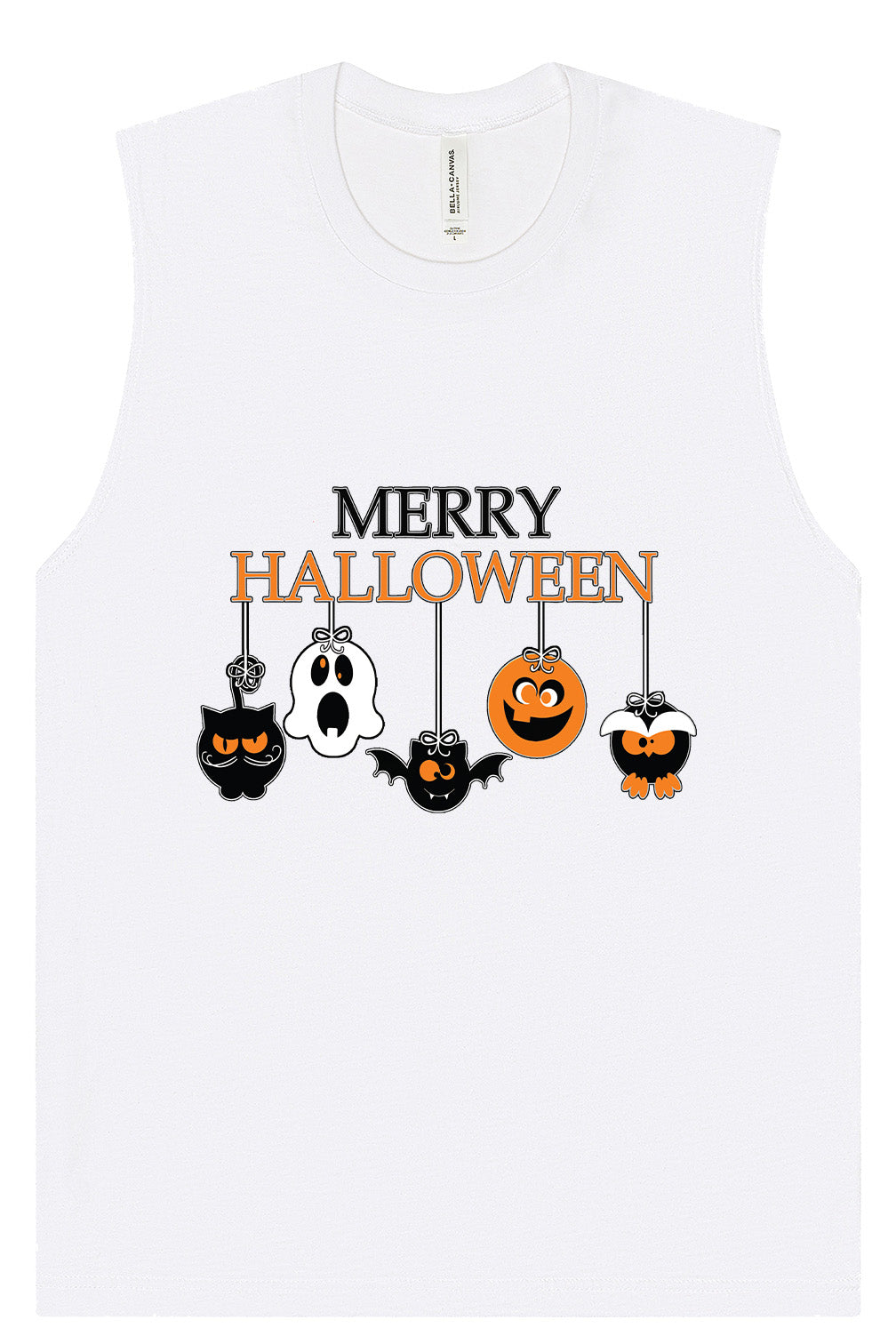 Merry Halloween Muscle Tank