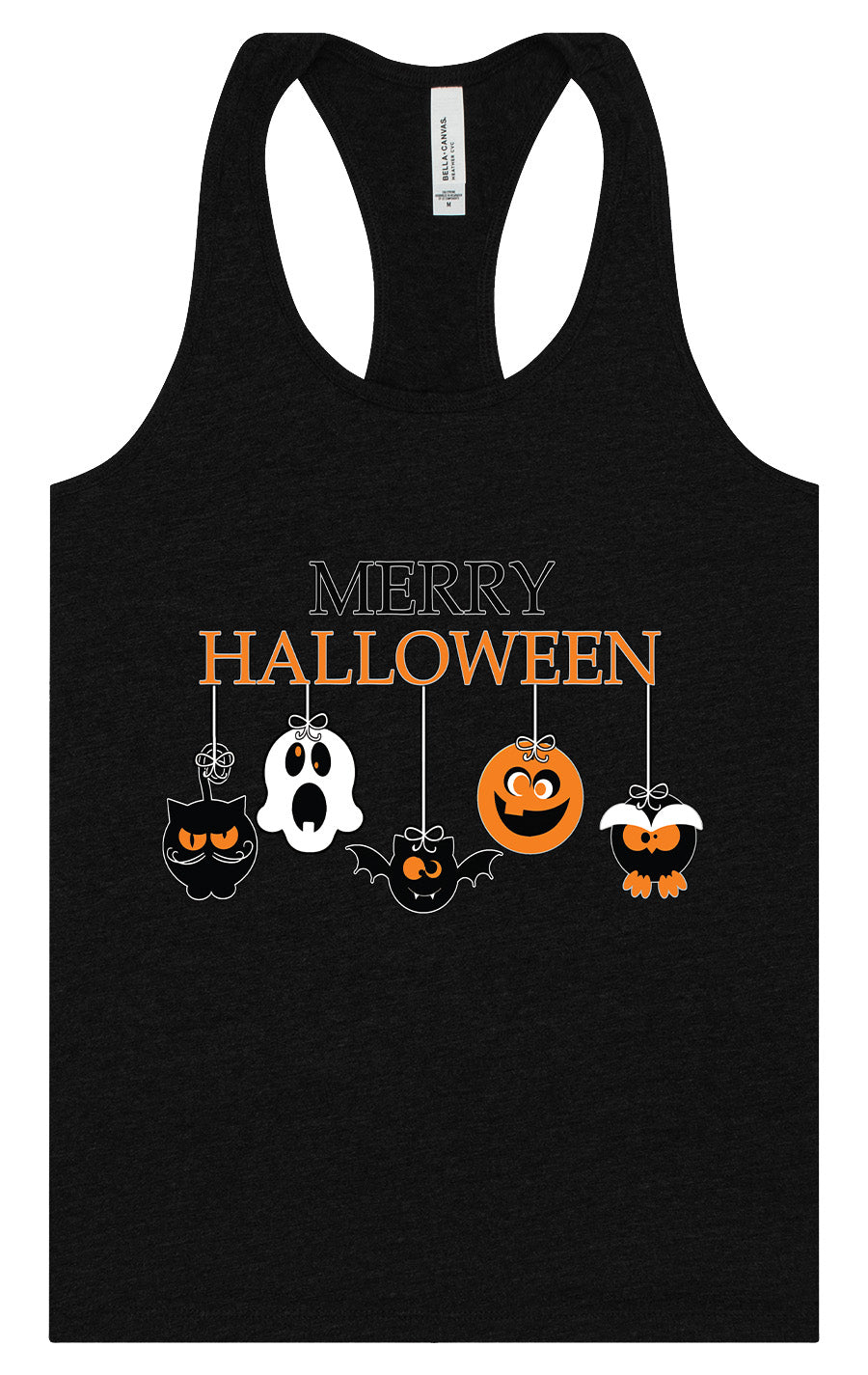 Merry Halloween Women's Racerback Tank