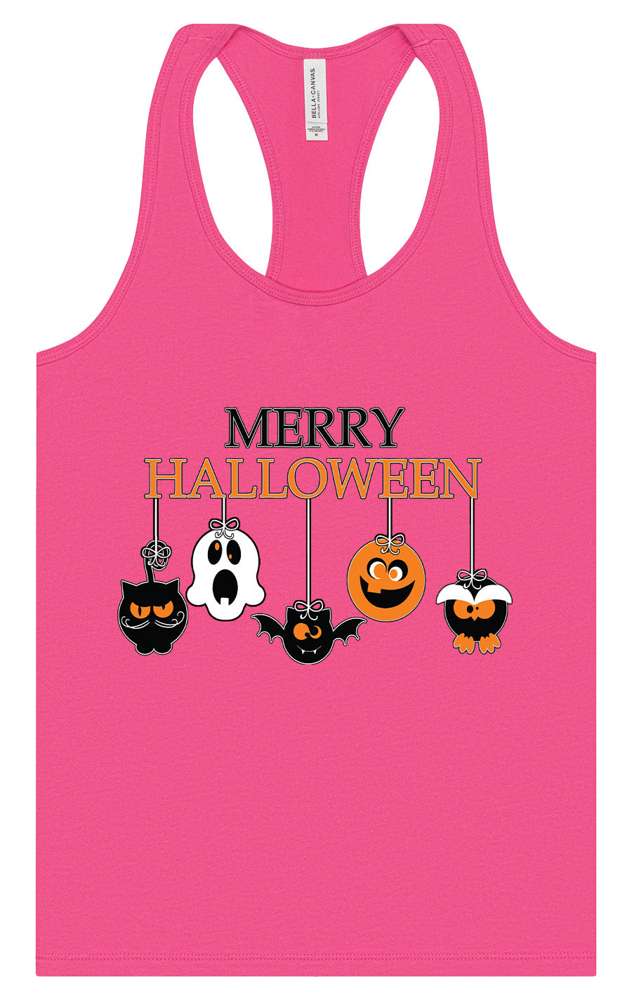 Merry Halloween Women's Racerback Tank