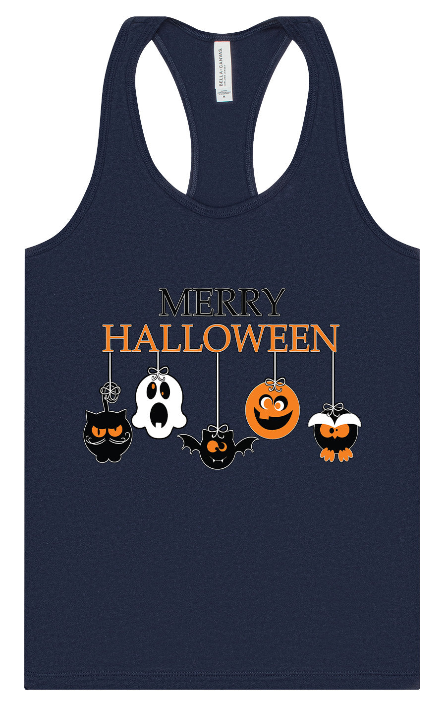Merry Halloween Women's Racerback Tank