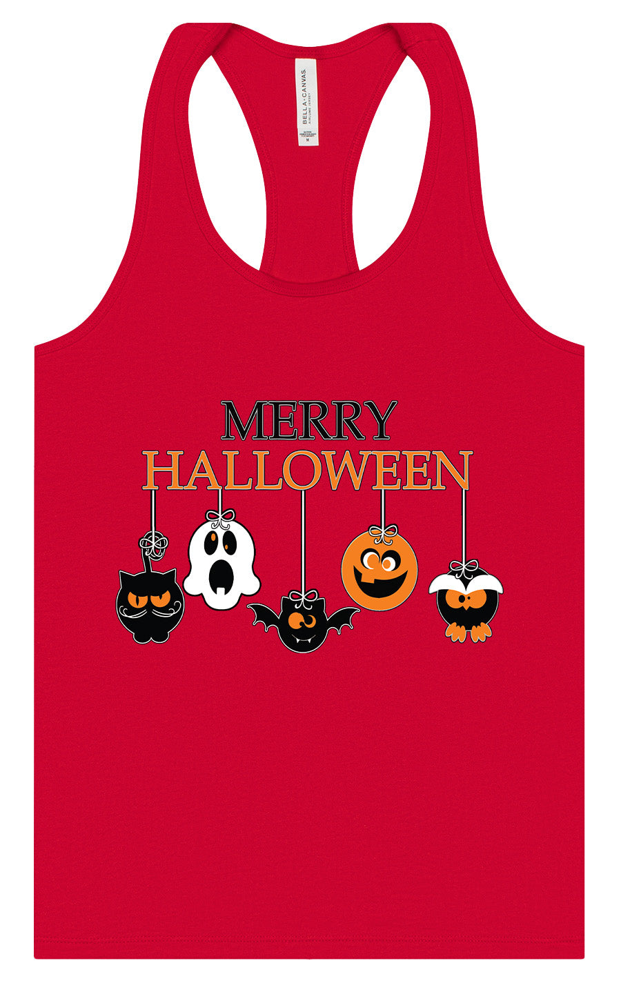 Merry Halloween Women's Racerback Tank