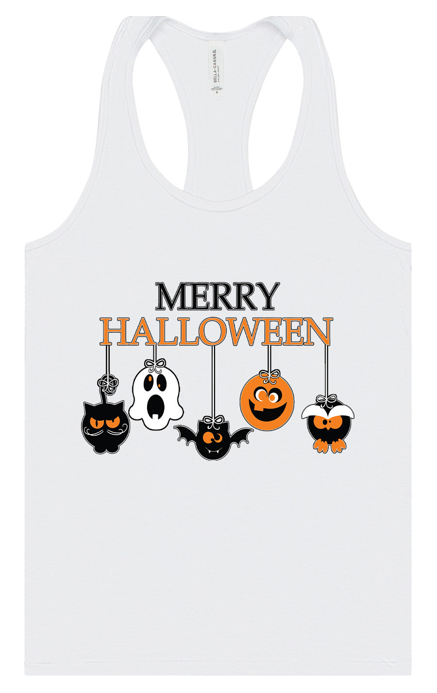 Merry Halloween Women's Racerback Tank