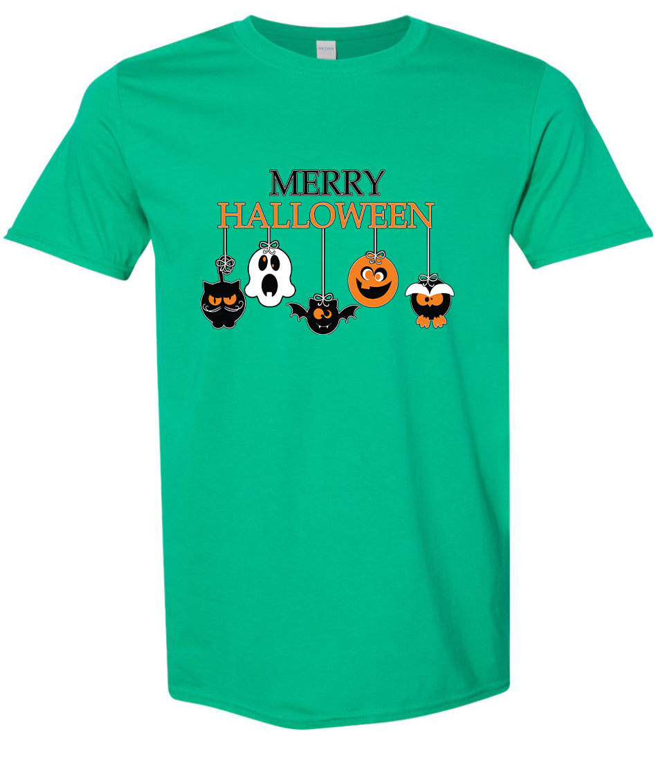 Merry Halloween Adult Gildan Soft Shirt