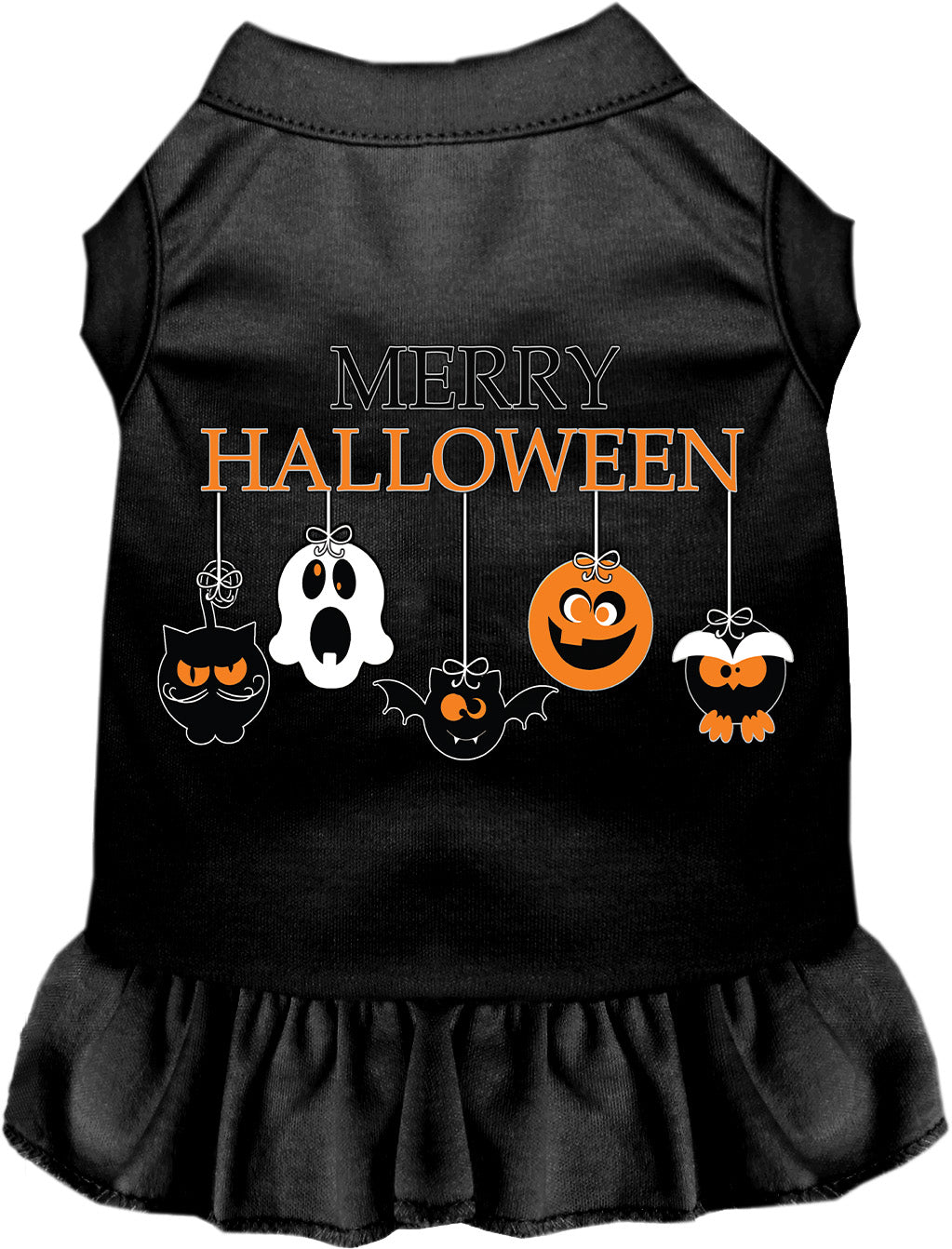 Merry Halloween Pet Dress