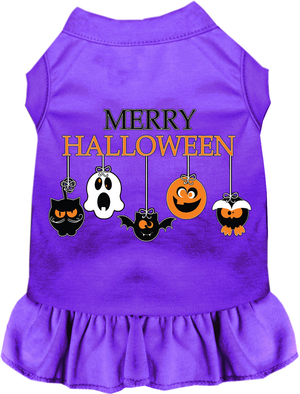 Merry Halloween Pet Dress