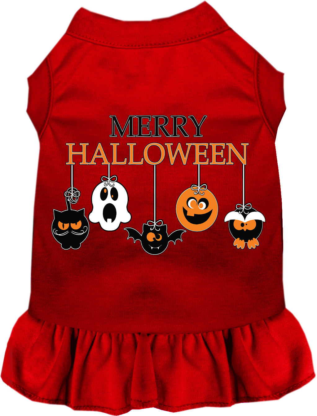 Merry Halloween Pet Dress