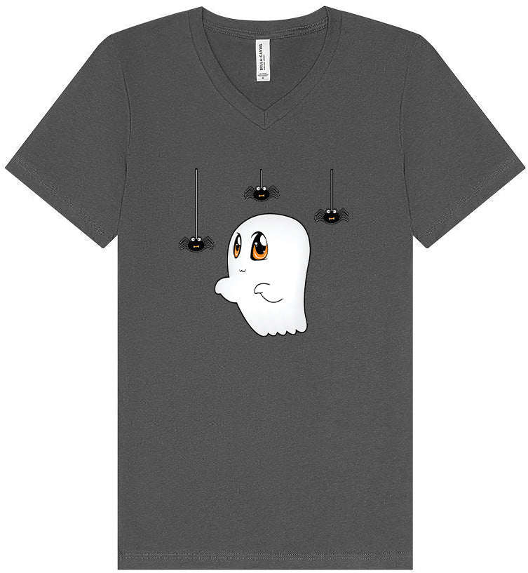 Sammy the Ghost Unisex V-Neck Shirt