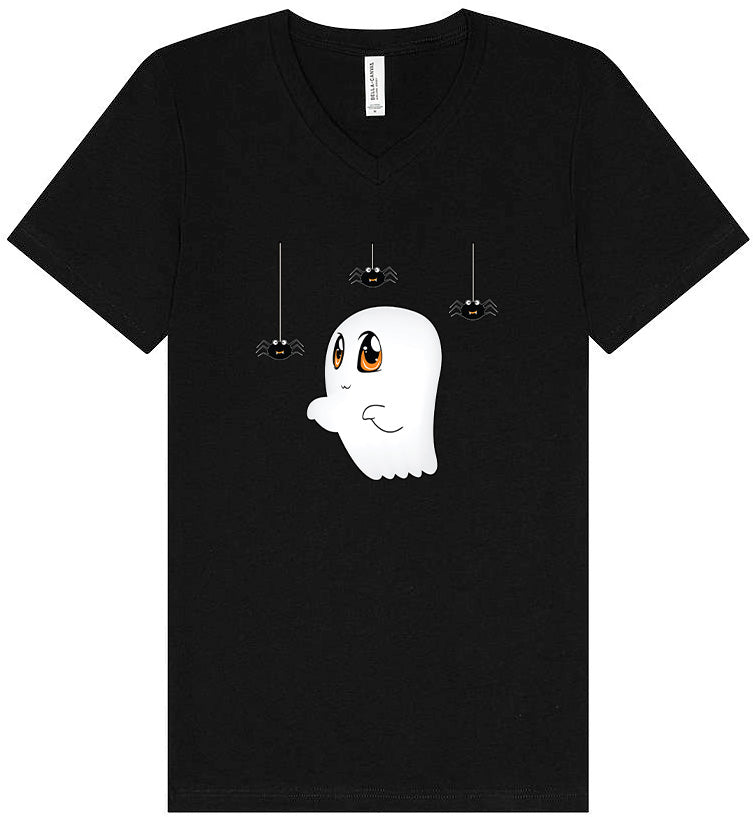Sammy the Ghost Unisex V-Neck Shirt