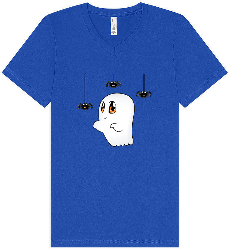 Sammy the Ghost Unisex V-Neck Shirt