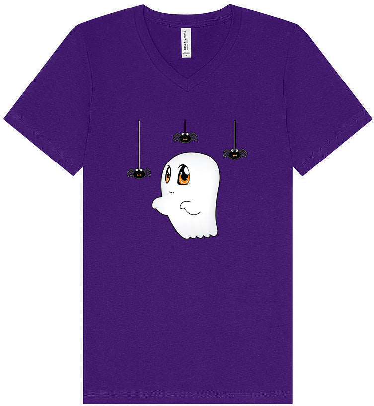 Sammy the Ghost Unisex V-Neck Shirt