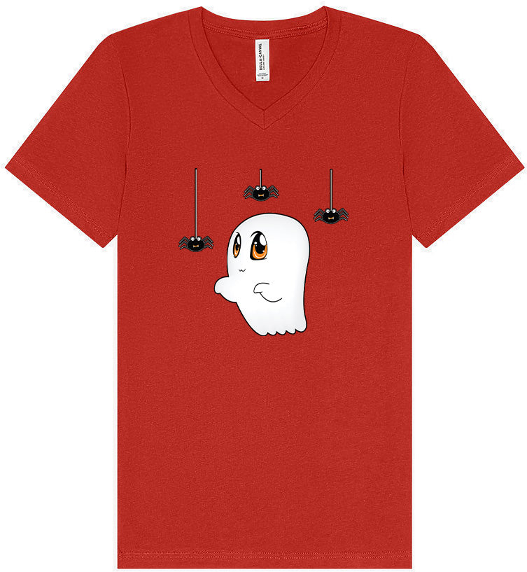 Sammy the Ghost Unisex V-Neck Shirt