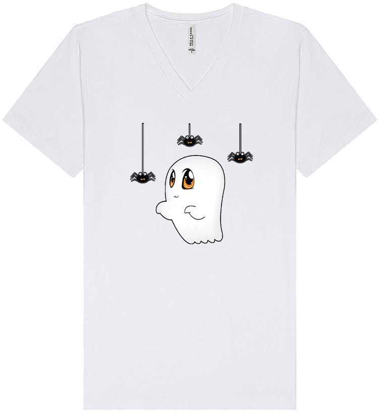 Sammy the Ghost Unisex V-Neck Shirt