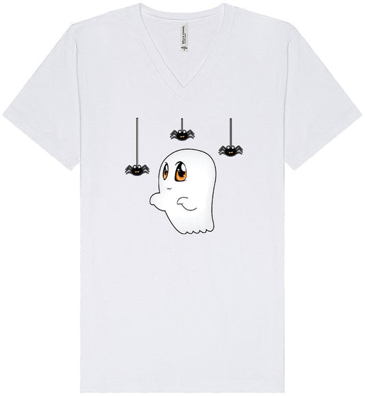 Sammy the Ghost Unisex V-Neck Shirt
