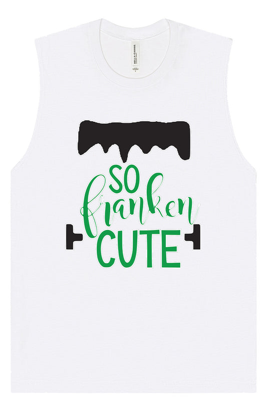 So Franken Cute Muscle Tank