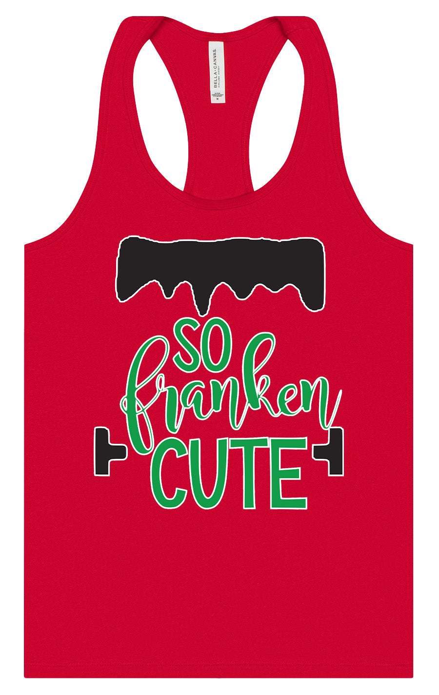 So Franken Cute Women's Racerback Tank