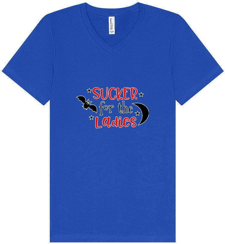 Sucker for the Ladies Unisex V-Neck Shirt