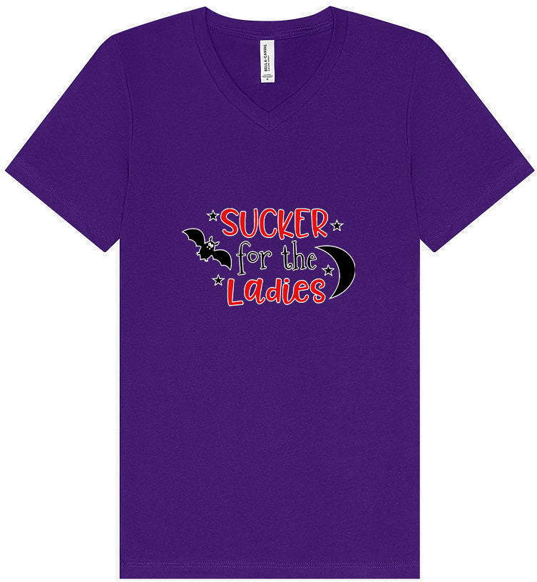 Sucker for the Ladies Unisex V-Neck Shirt