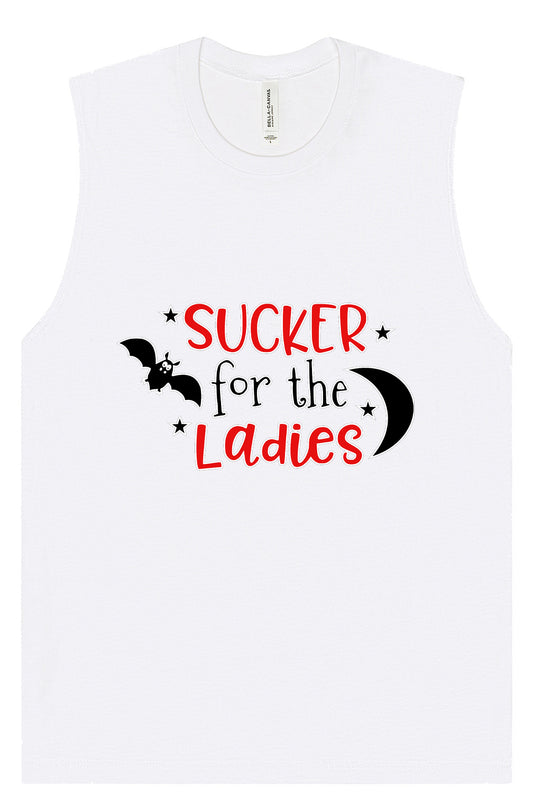 Sucker for the Ladies Muscle Tank