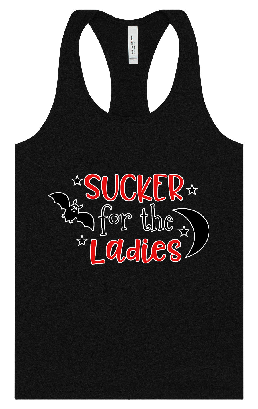 Sucker for the Ladies Women's Racerback Tank