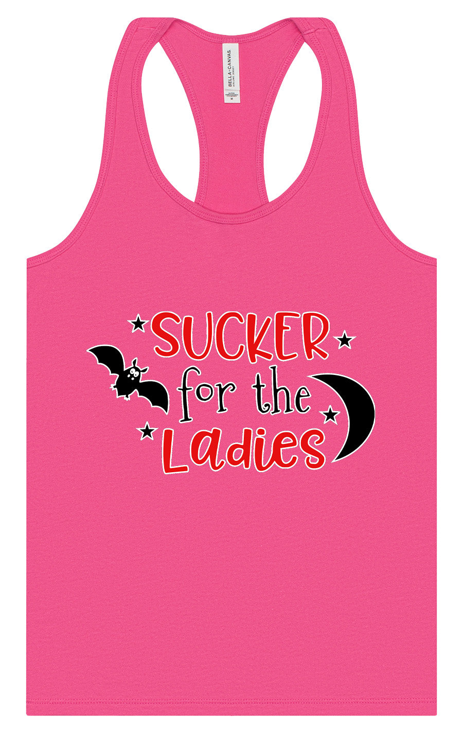 Sucker for the Ladies Women's Racerback Tank