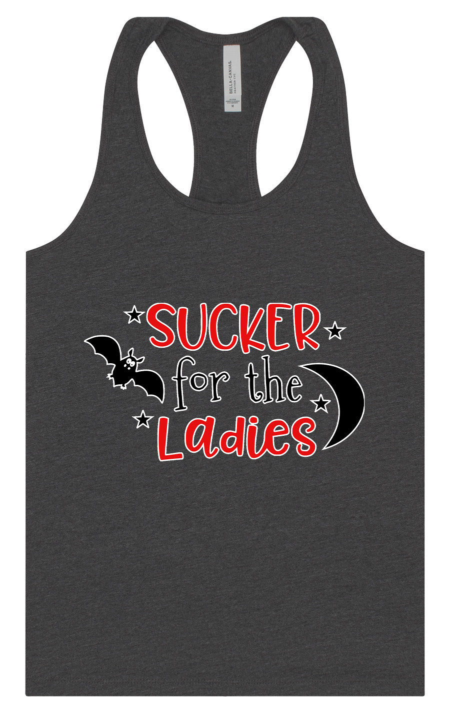 Sucker for the Ladies Women's Racerback Tank