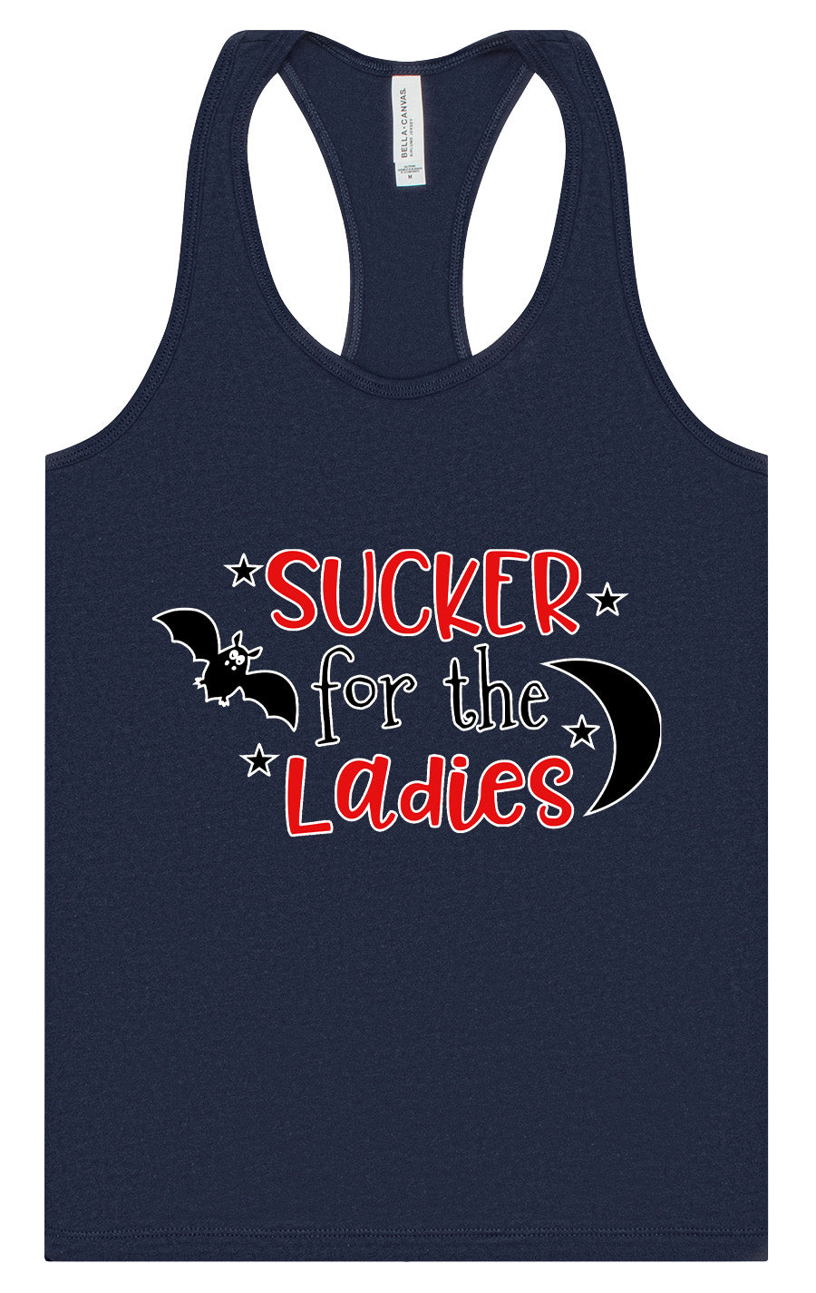 Sucker for the Ladies Women's Racerback Tank