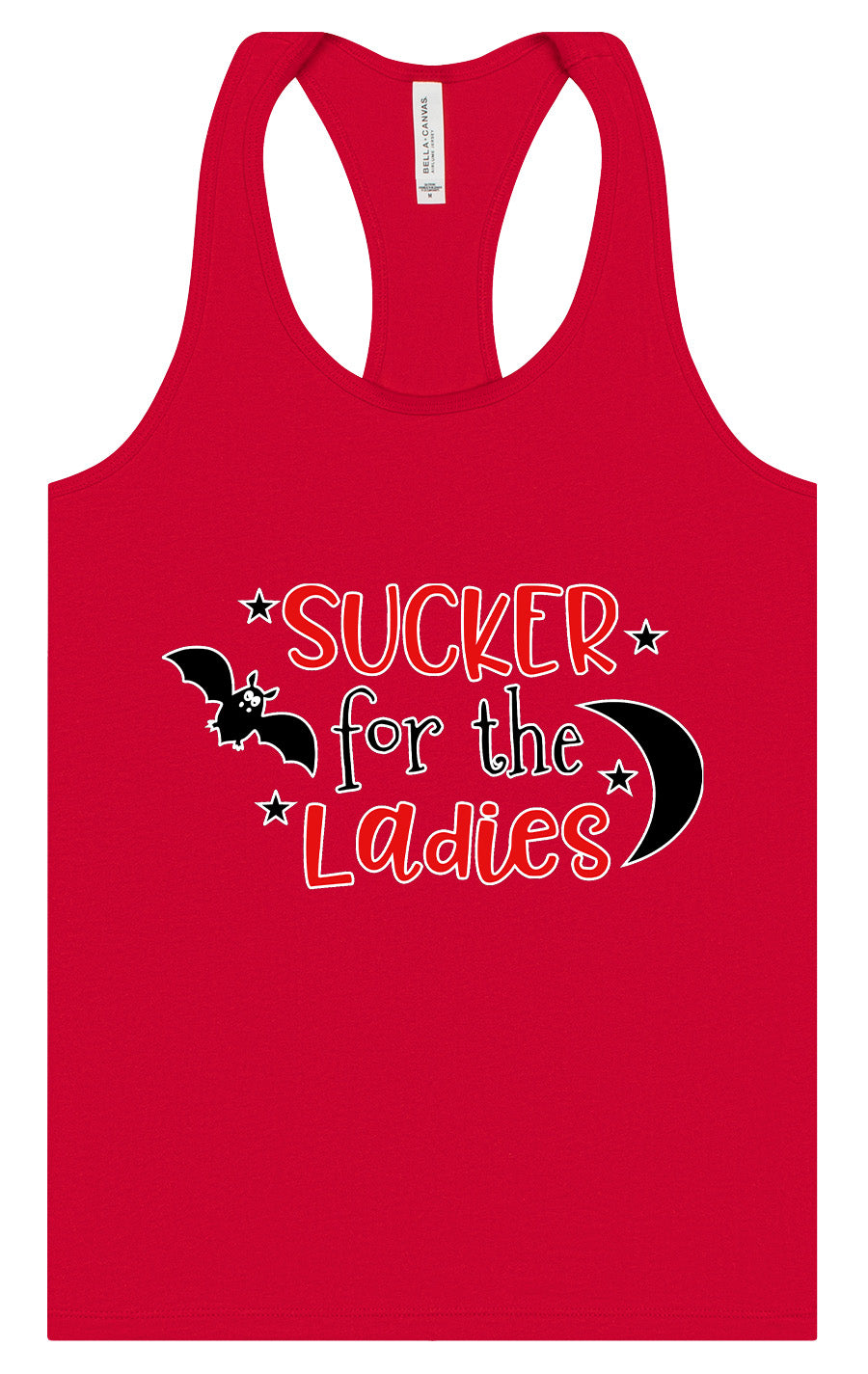 Sucker for the Ladies Women's Racerback Tank