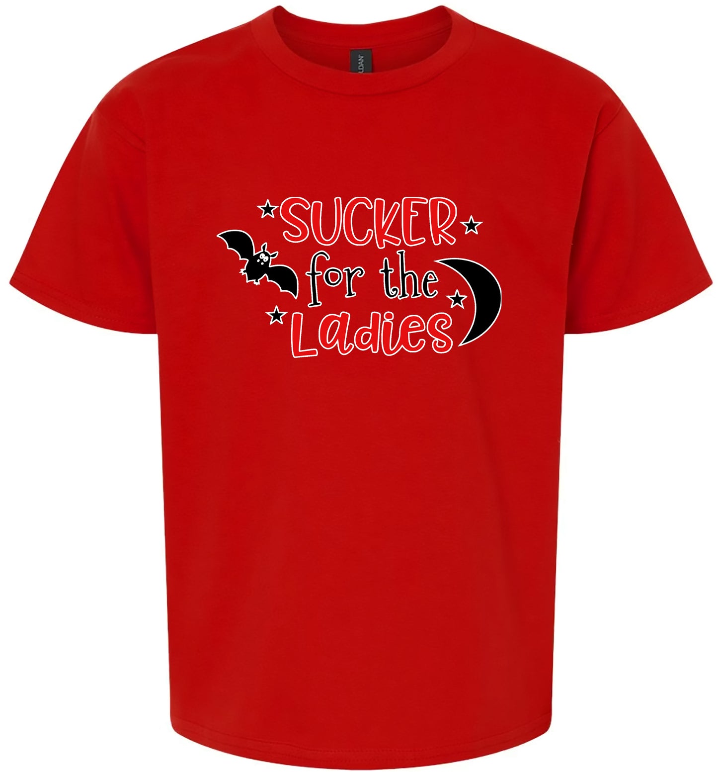 Sucker for the Ladies Children's Gildan Soft Shirt