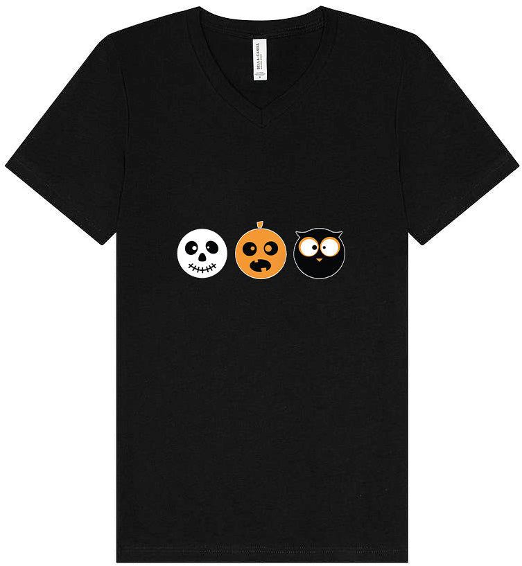 Spook Trio Unisex V-Neck Shirt