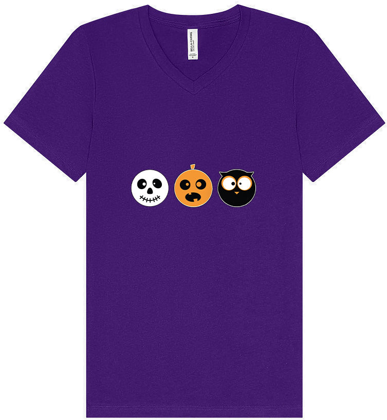 Spook Trio Unisex V-Neck Shirt