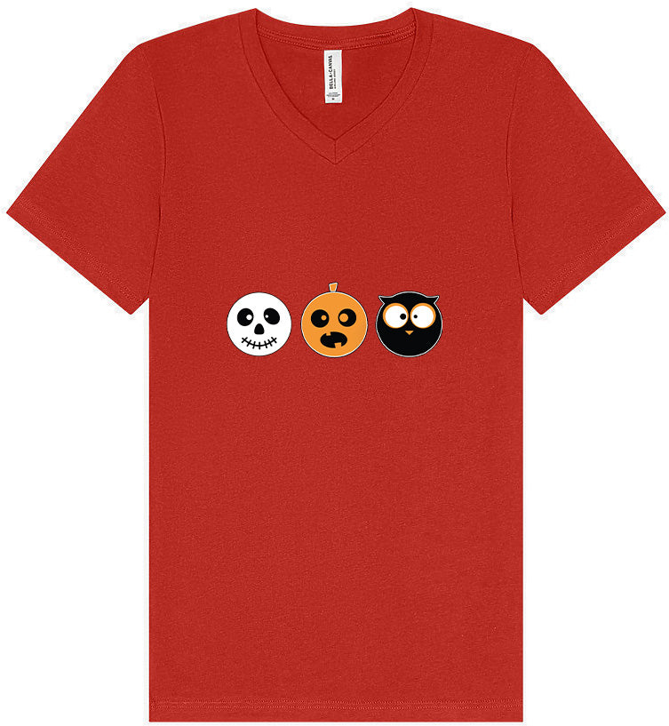 Spook Trio Unisex V-Neck Shirt