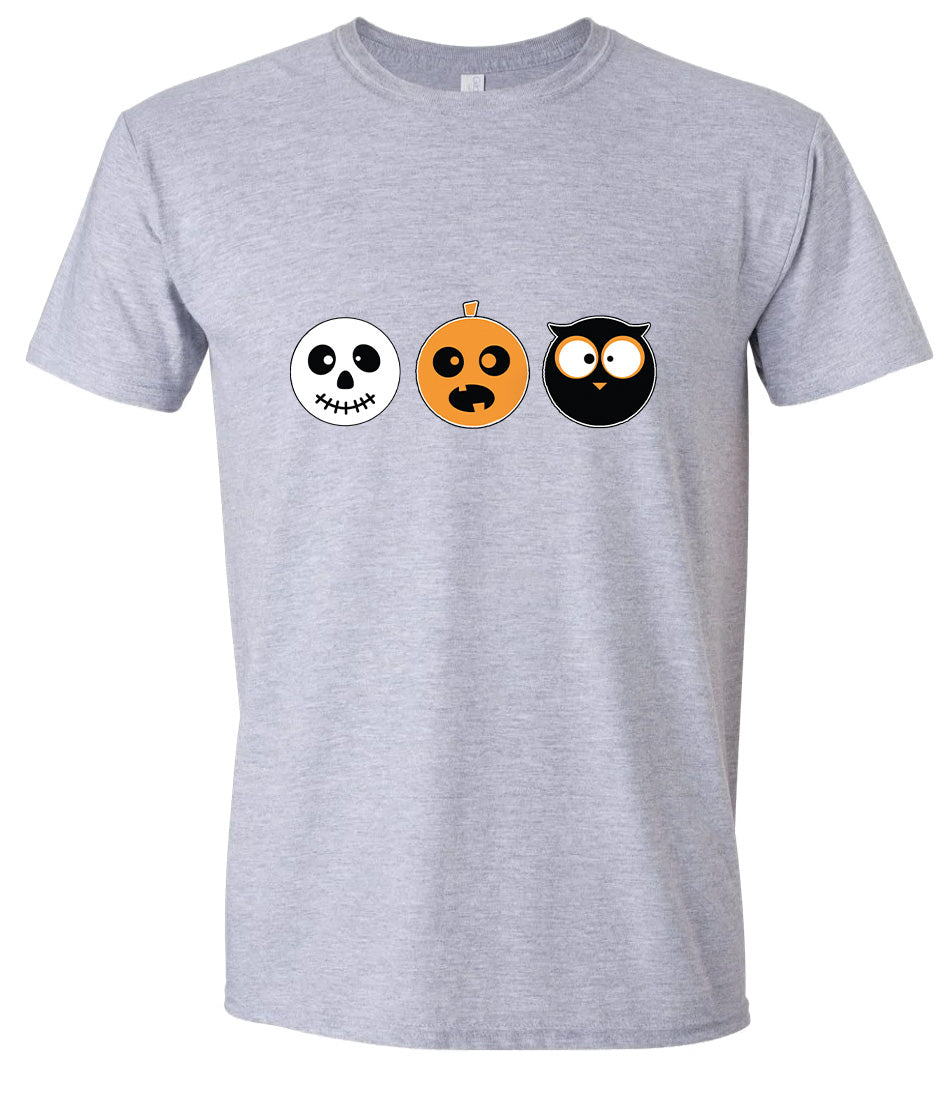 Spook Trio Adult Gildan Soft Shirt