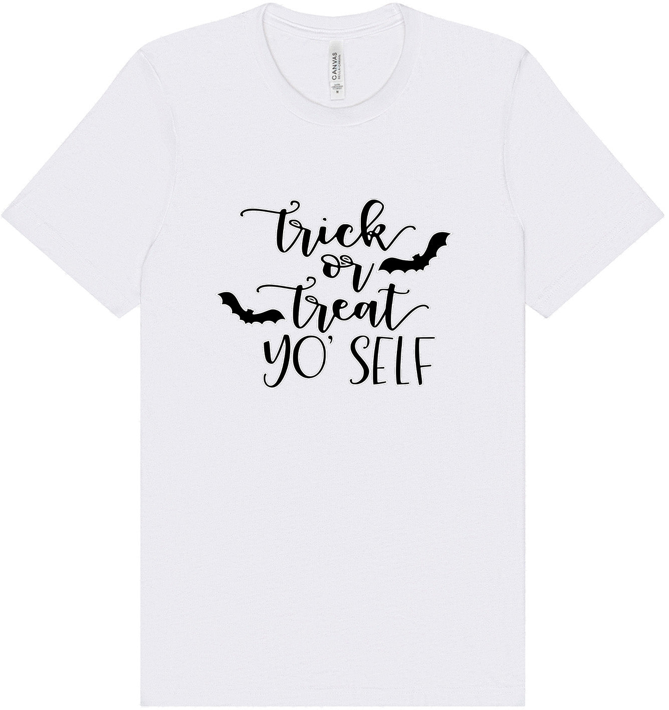 Trick or Treat Yo' Self Adult Bella Canvas Shirt