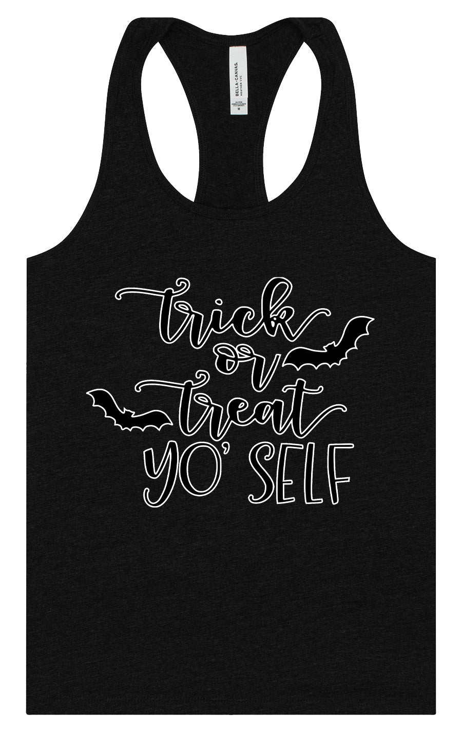 Trick or Treat Yo' Self Women's Racerback Tank