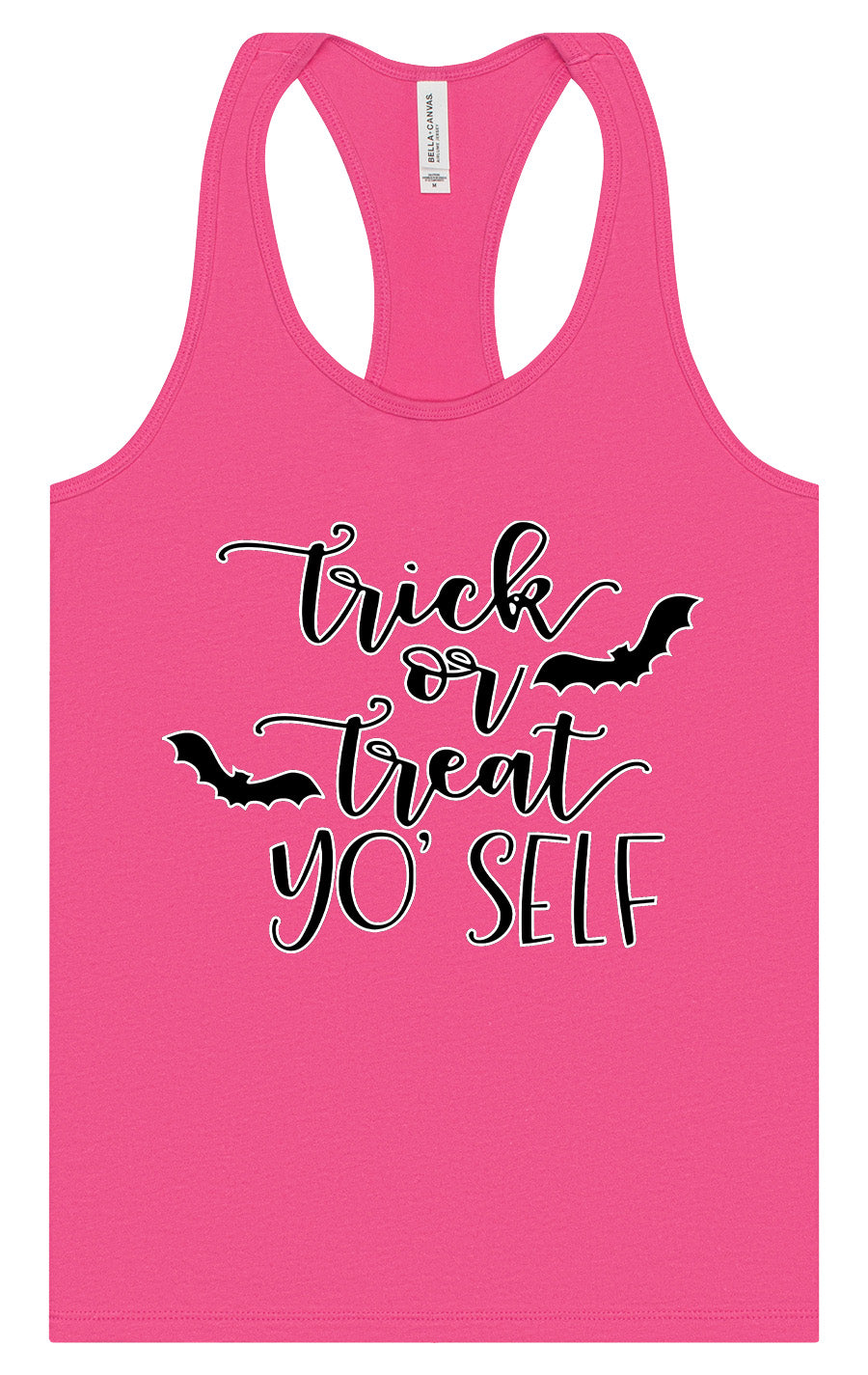 Trick or Treat Yo' Self Women's Racerback Tank