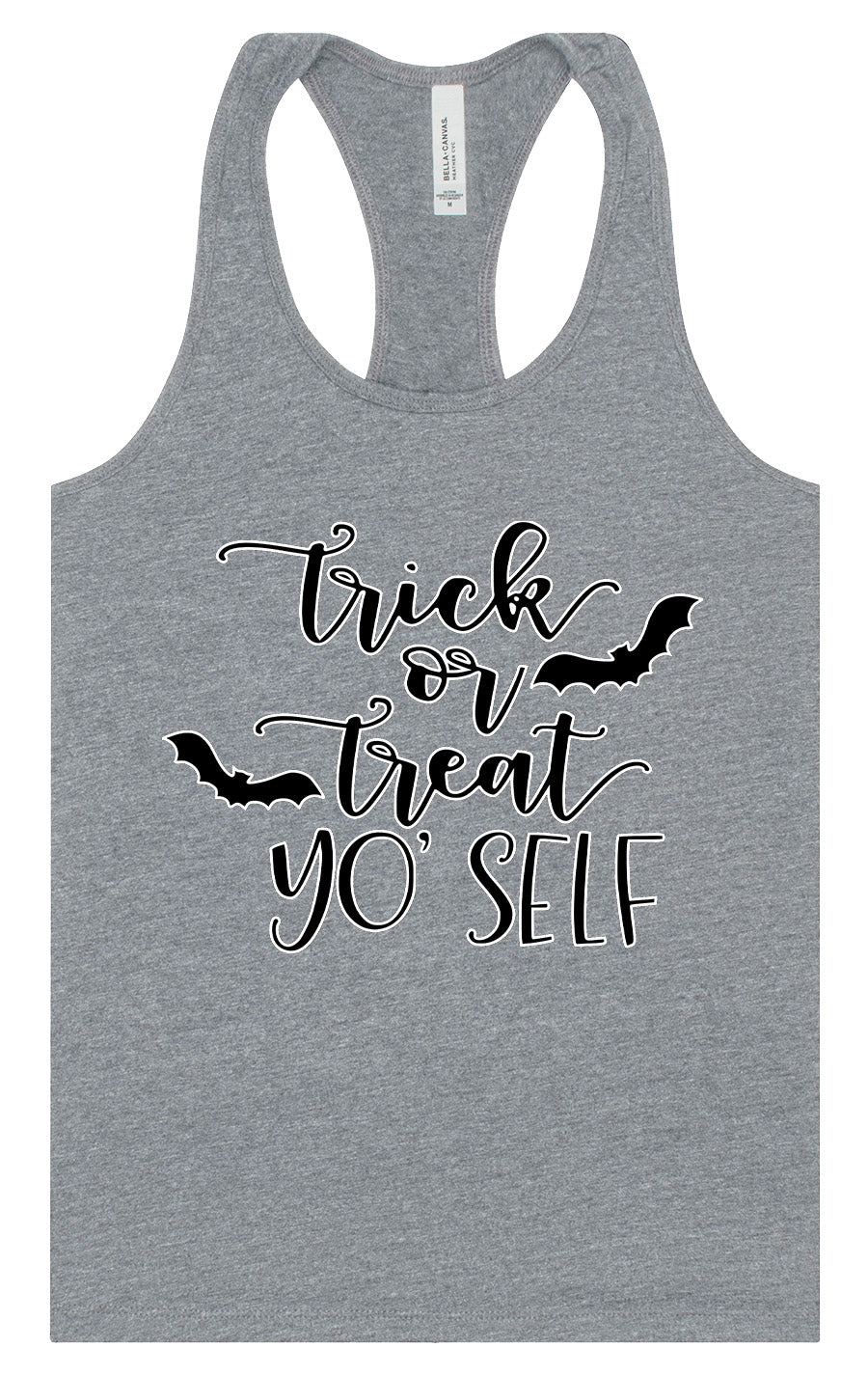 Trick or Treat Yo' Self Women's Racerback Tank