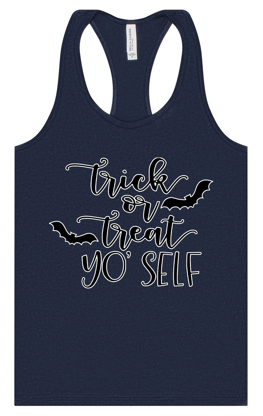 Trick or Treat Yo' Self Women's Racerback Tank