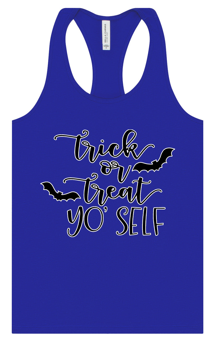 Trick or Treat Yo' Self Women's Racerback Tank