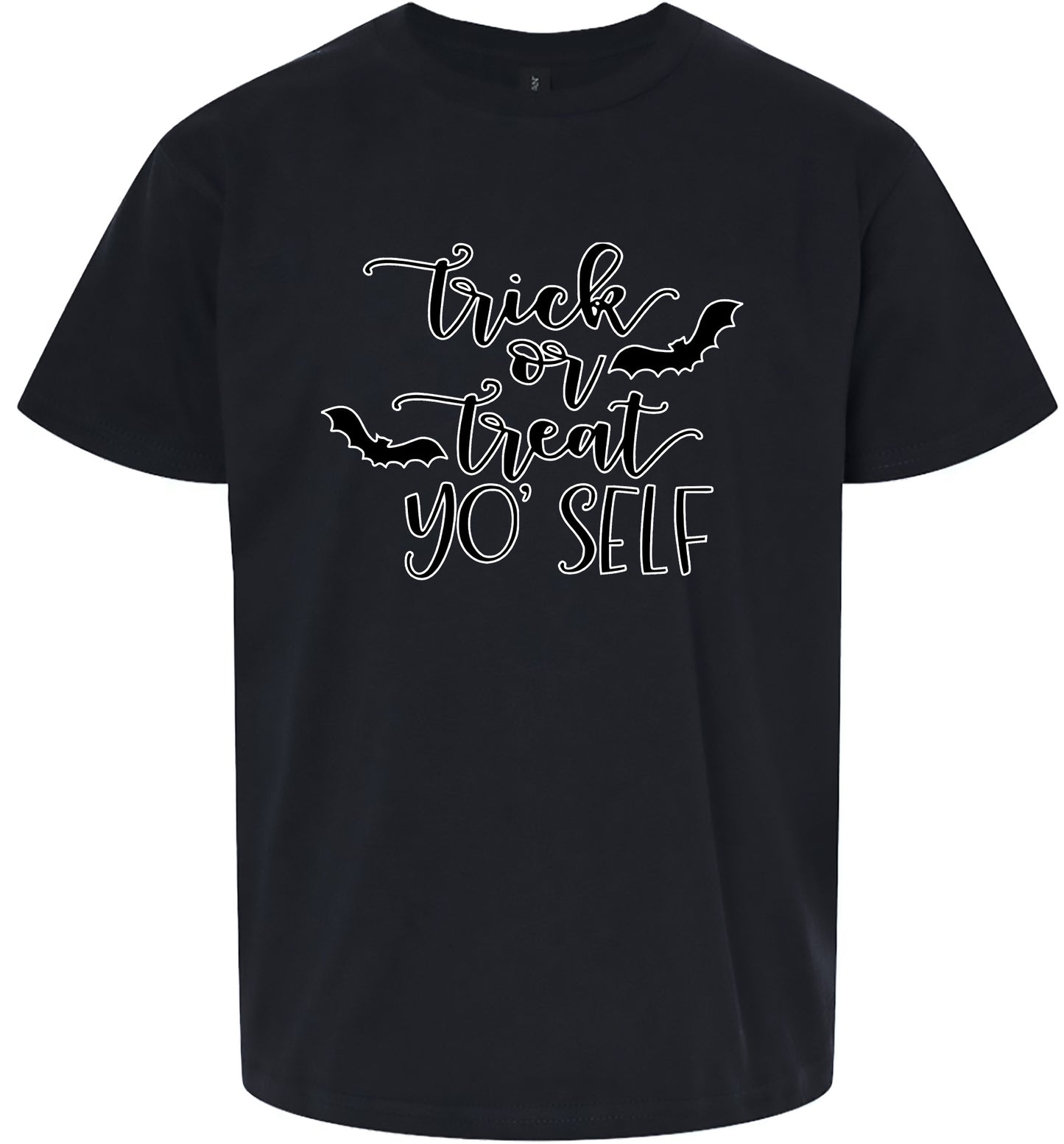 Trick or Treat Yo' Self Children's Gildan Soft Shirt