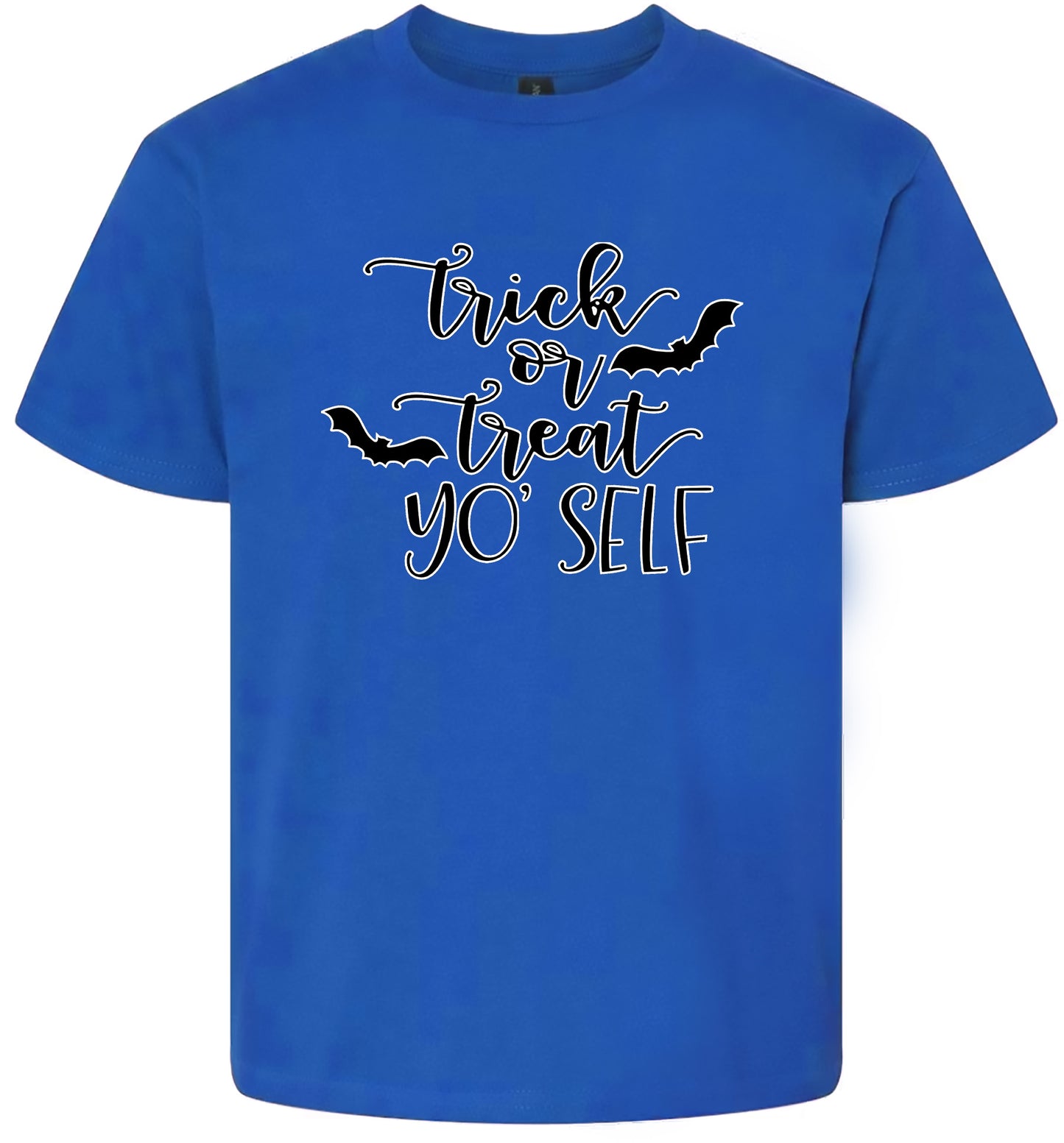 Trick or Treat Yo' Self Children's Gildan Soft Shirt